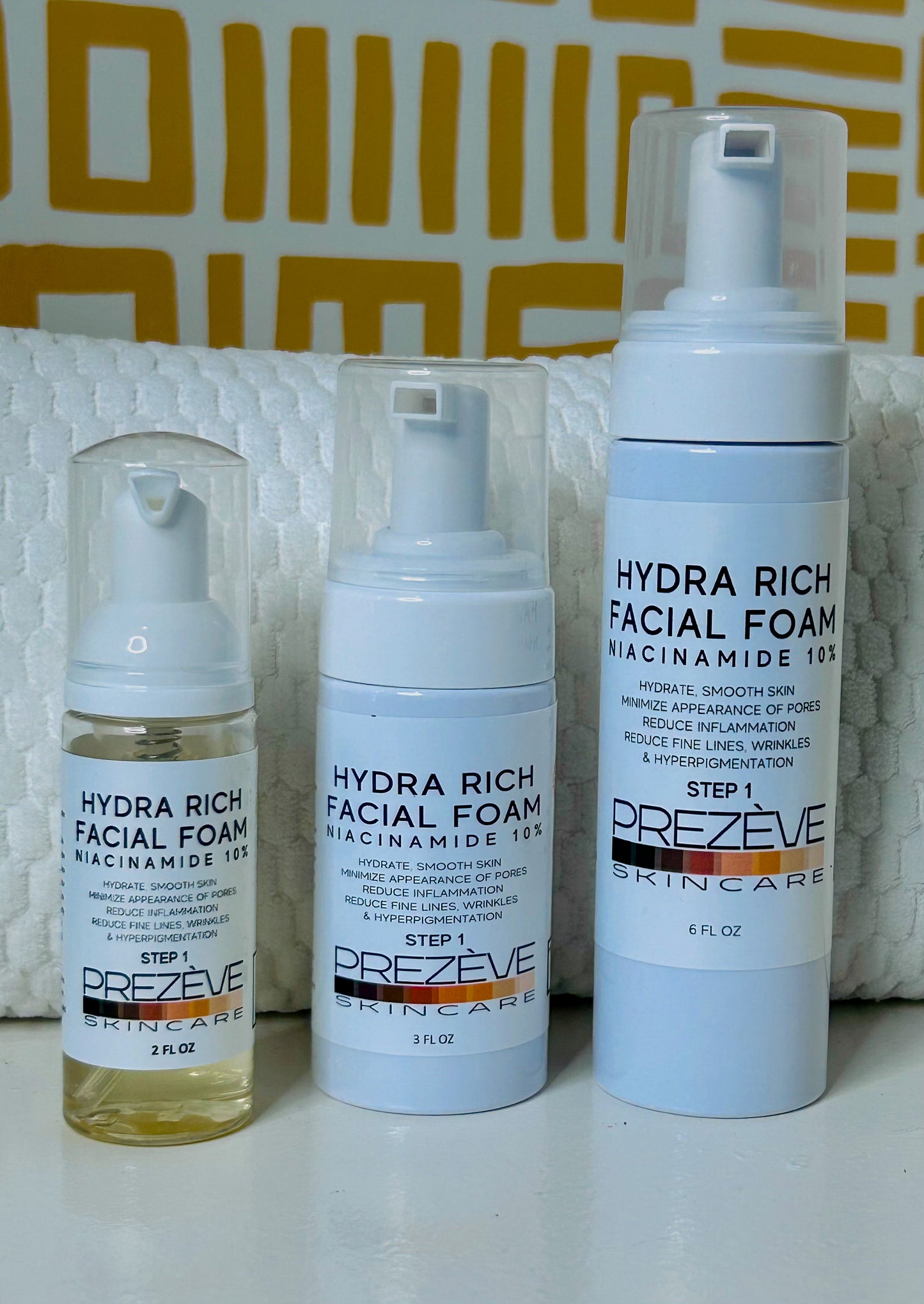 NEW SIZE!  2 OZ Hydra Rich Facial Foam