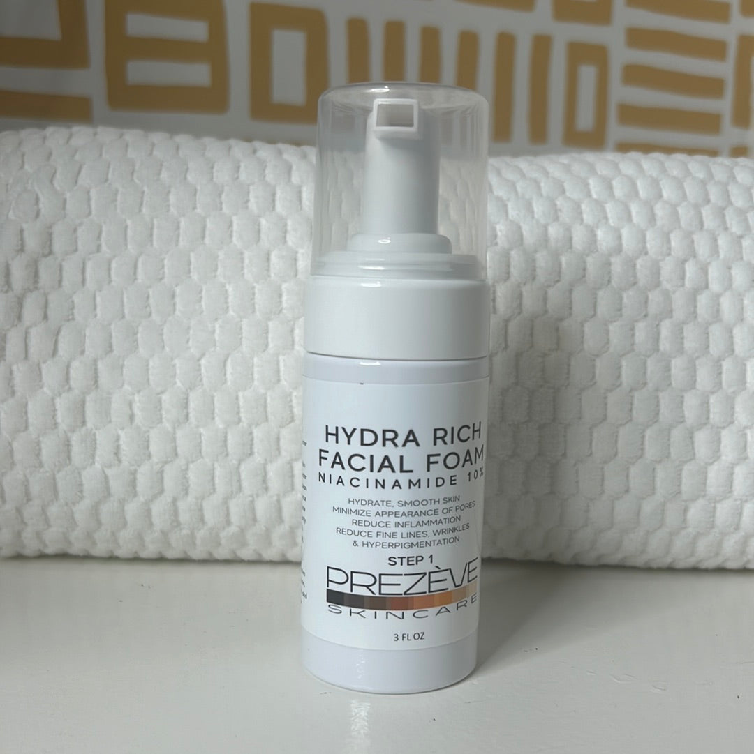 NEW SIZE! 3 OZ Hydra RichFacial Foam